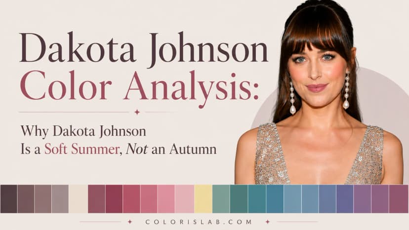 Dakota Johnson Color Analysis: Why Dakota Johnson Is a Soft Summer, Not an Autumn
