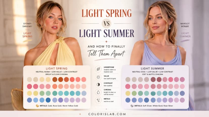 Light Spring vs Light Summer: And How to Finally Tell Them Apart
